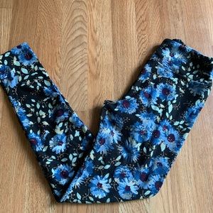 Floral lularoe OS leggings